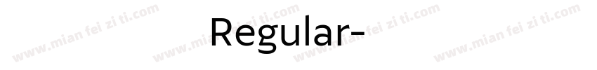 黄令东齐伋复刻 Regular字体转换